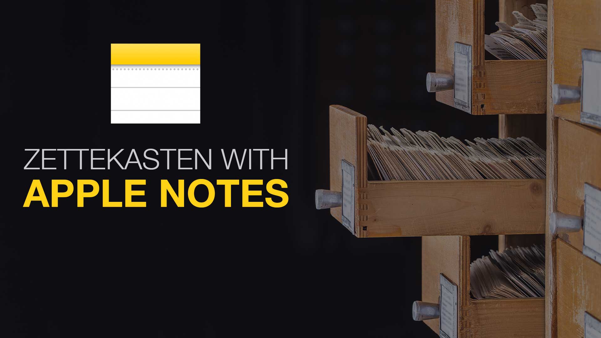 Zettelkasten In Apple Notes? (Definite Answer)
